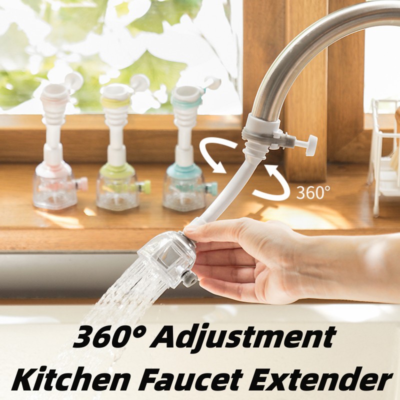 Kitchen Appliances Bundle - 360 ° ayar mutfak musluk genişletici