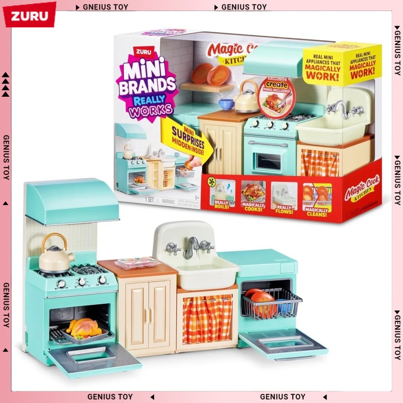 Kitchen Appliances Kids - Zuru Mini Markalar Sihirli Aşçı Mutfak
