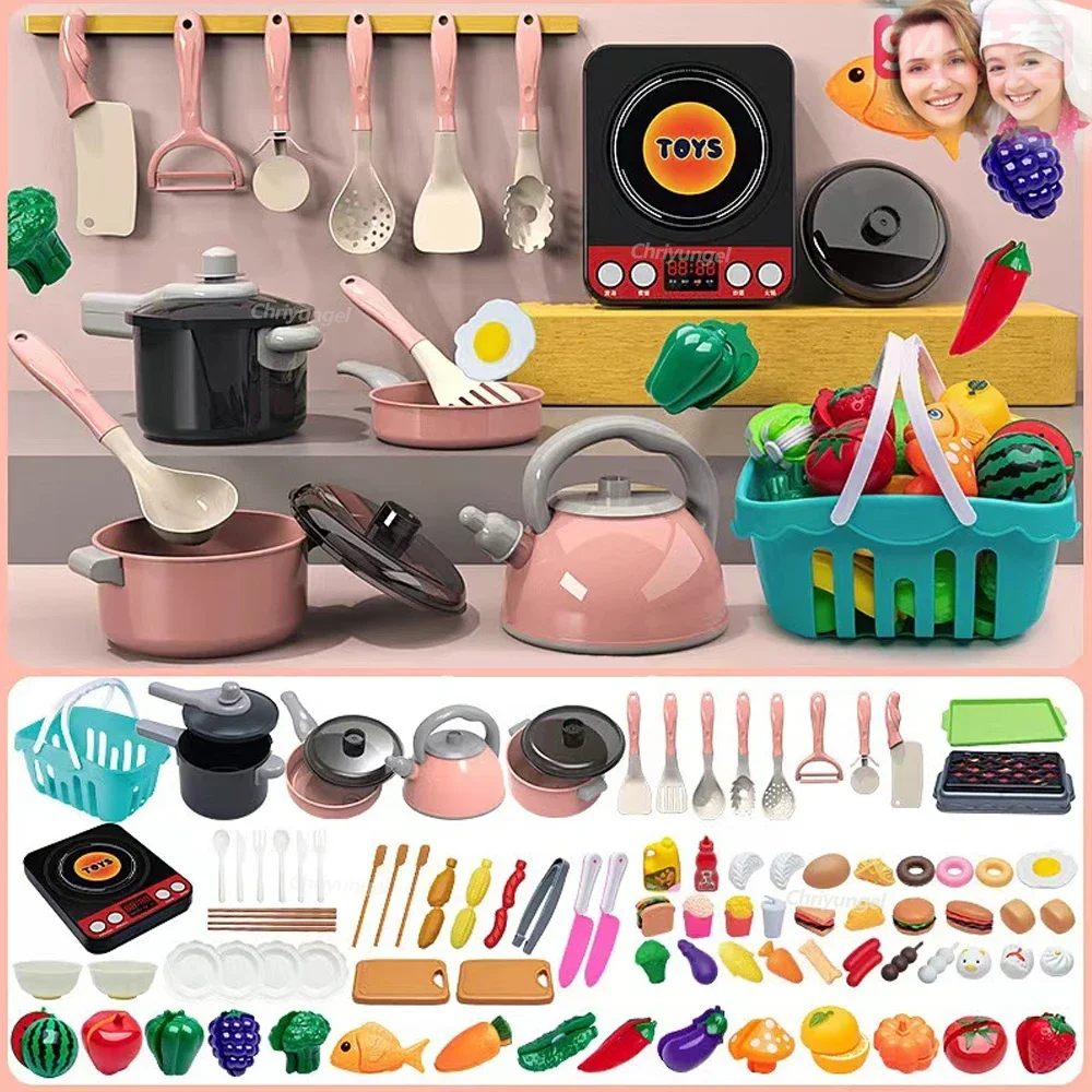 Kitchen Appliances Kids - Çocuklar mutfak oyuncak seti 92/69/59 adet