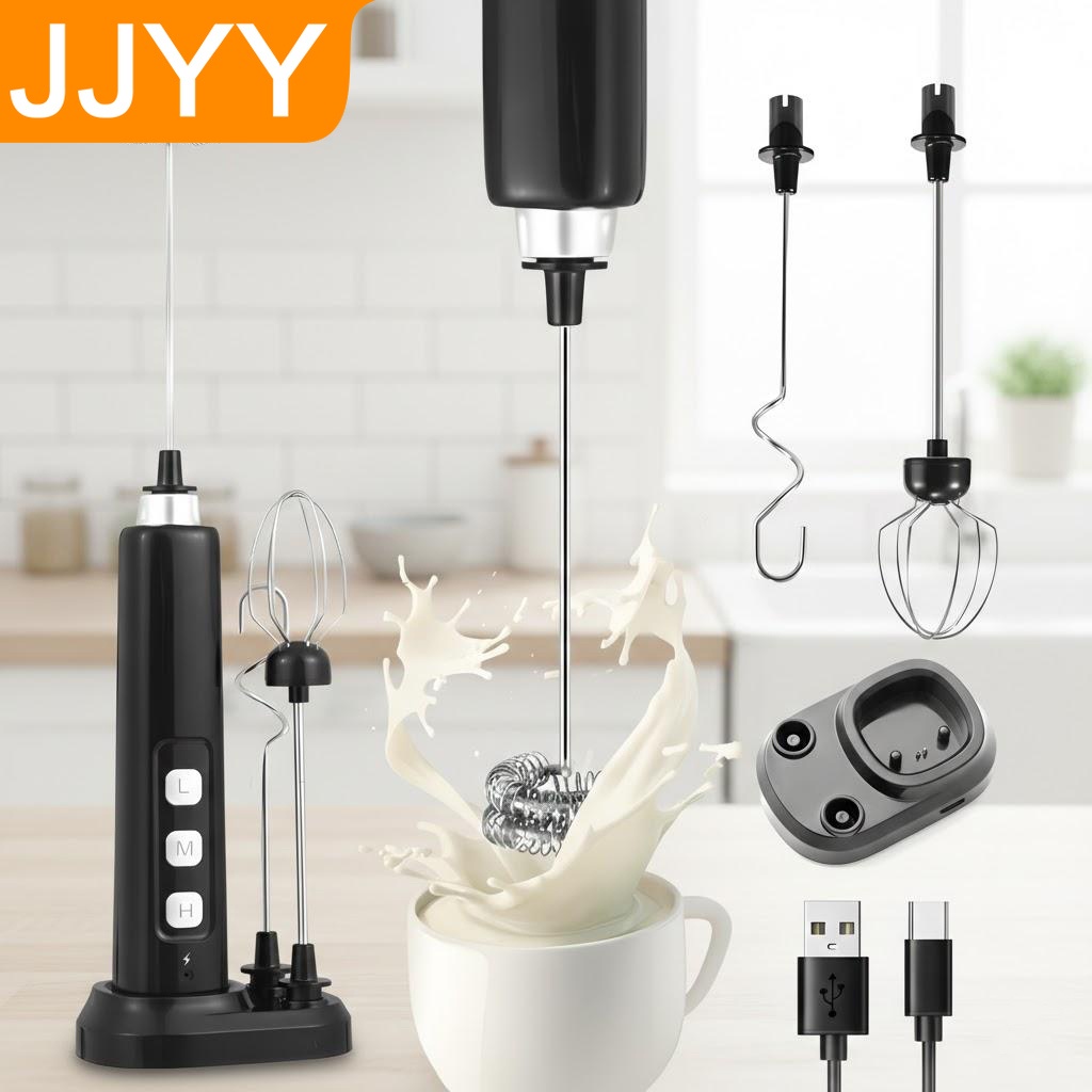 Yogurt Maker Electric - USB Şarjlı El Tipi Süt Köpürtücü