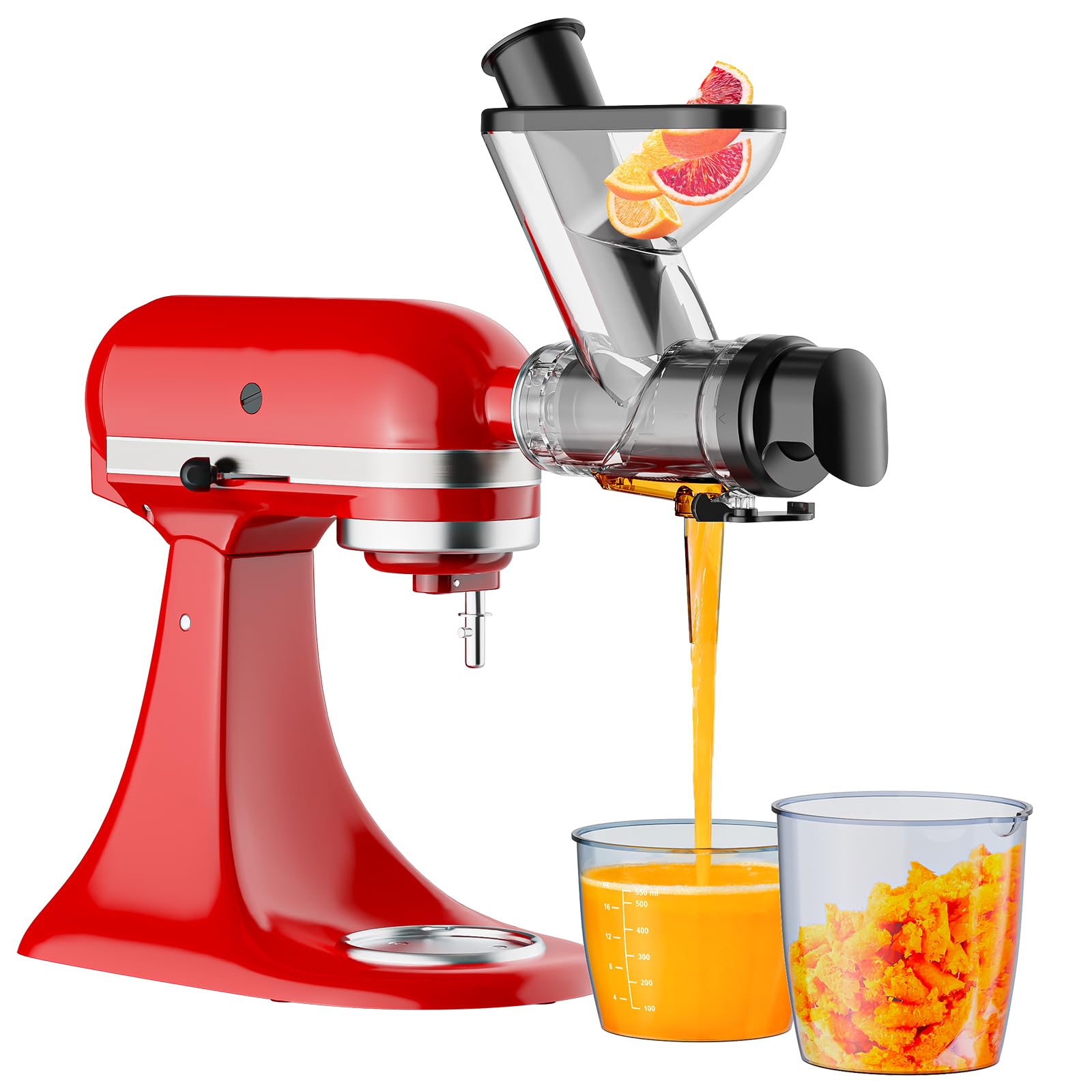 Juicer Cold Press Slow - KitchenAid Stand Mikser için Çiğneme Tipi