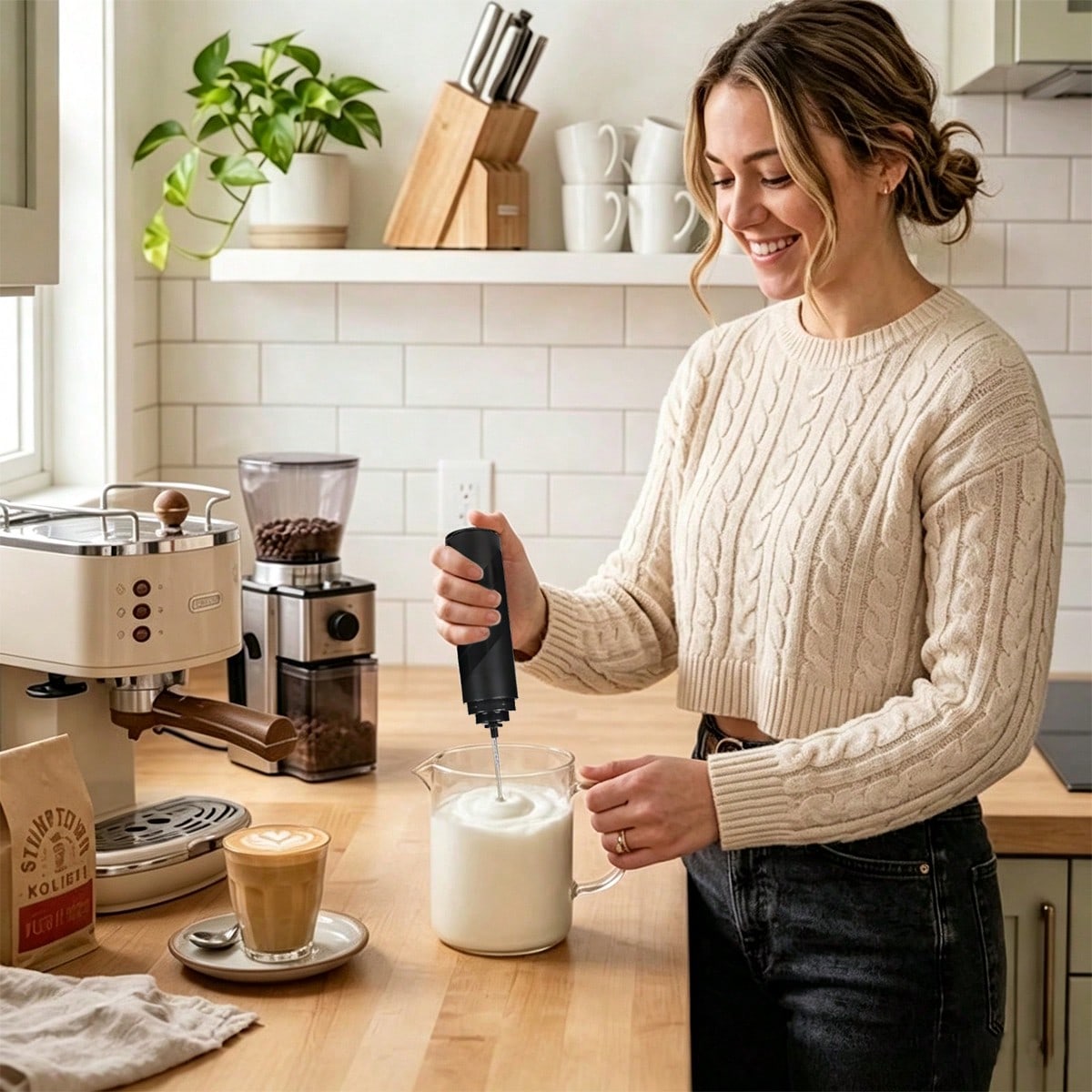 El Tipi Süt Köpürtücü, Elektri - Yogurt Maker Electric incelemesi ve fiyatı