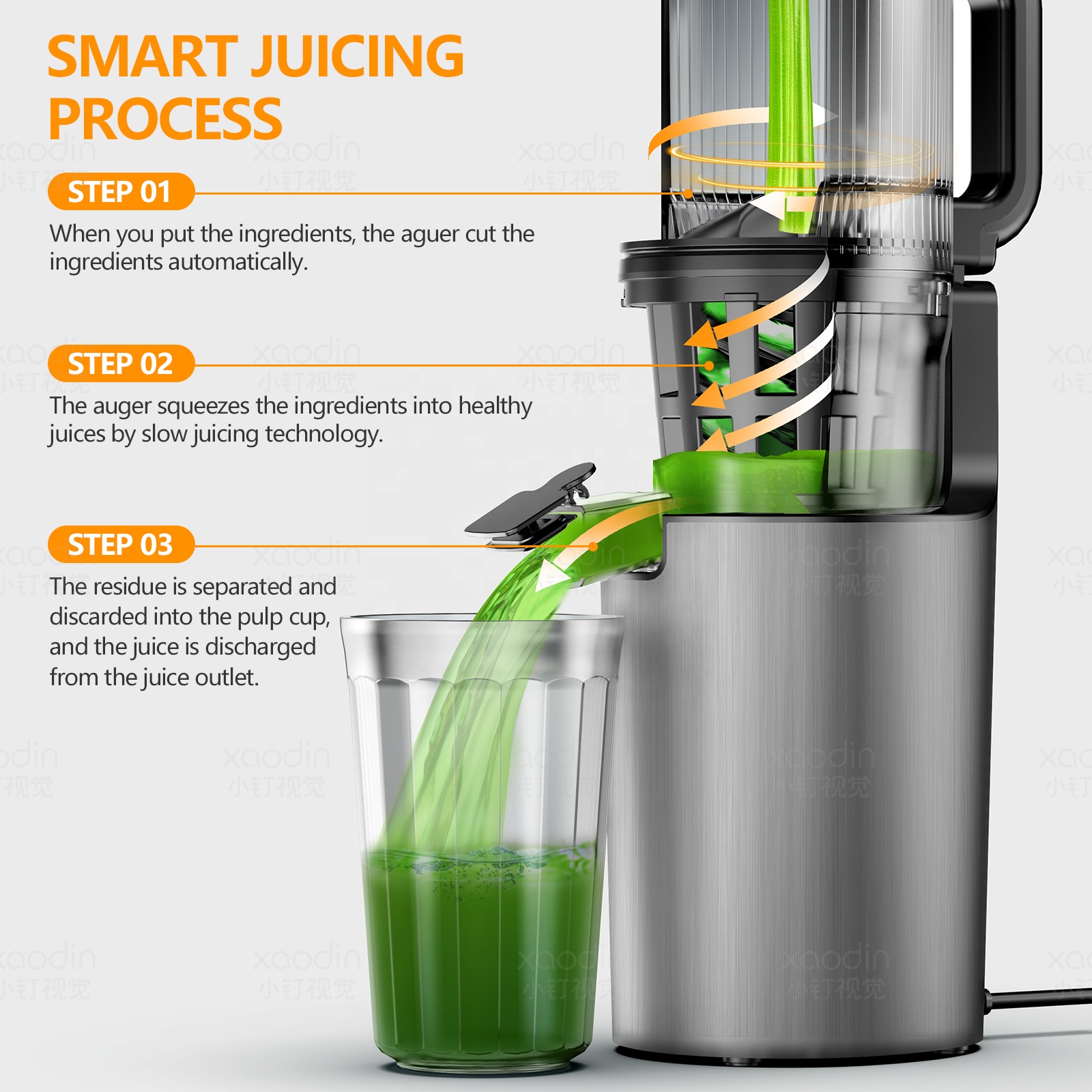 2023 Fabrika Çıkışlı Yüksek Ka - Juicer Cold Press Slow incelemesi ve fiyatı