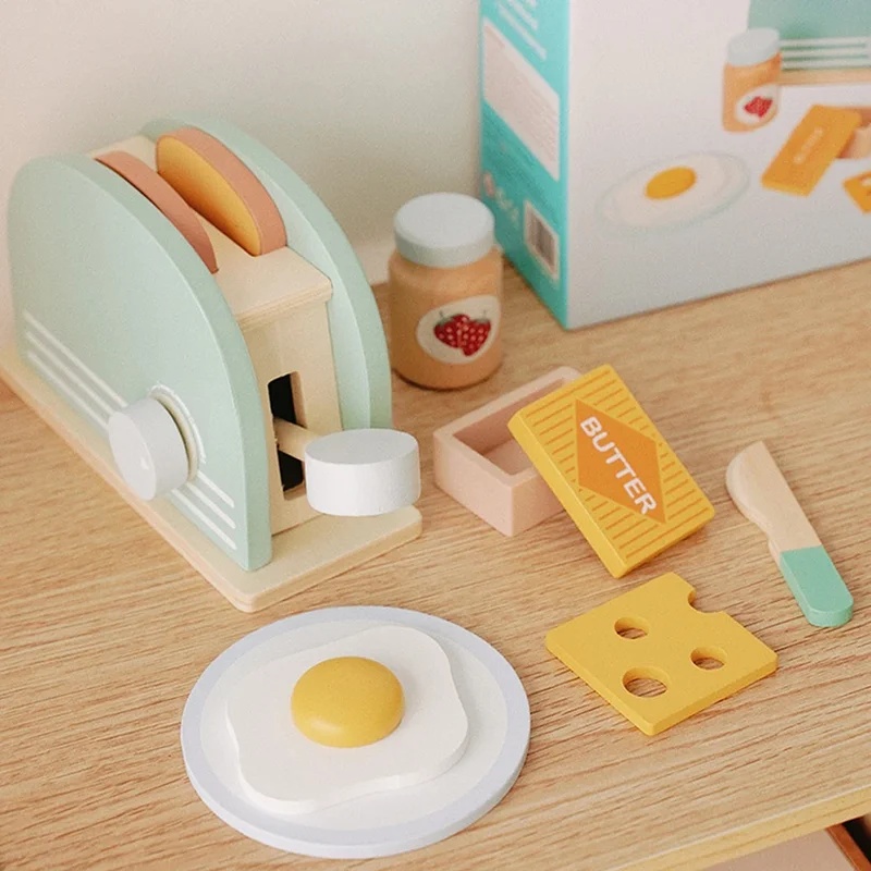 Ahşap Simülasyon Tost Makinesi - Kitchen Appliances Kids incelemesi ve fiyatı
