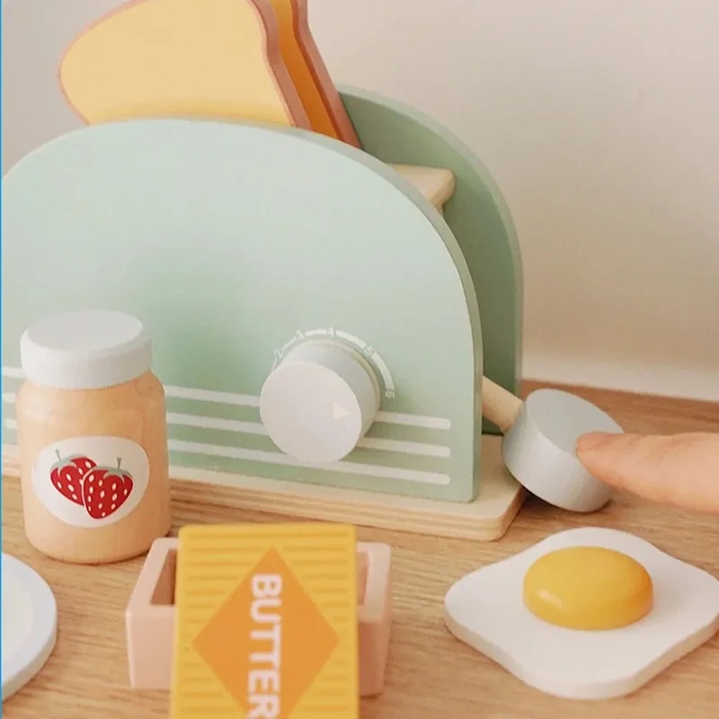 Ahşap Simülasyon Tost Makinesi - Kitchen Appliances Kids incelemesi ve fiyatı