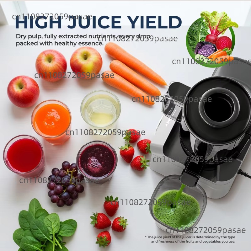 Maksimum güç 680W geniş ağızlı - Juicer Cold Press Slow incelemesi ve fiyatı