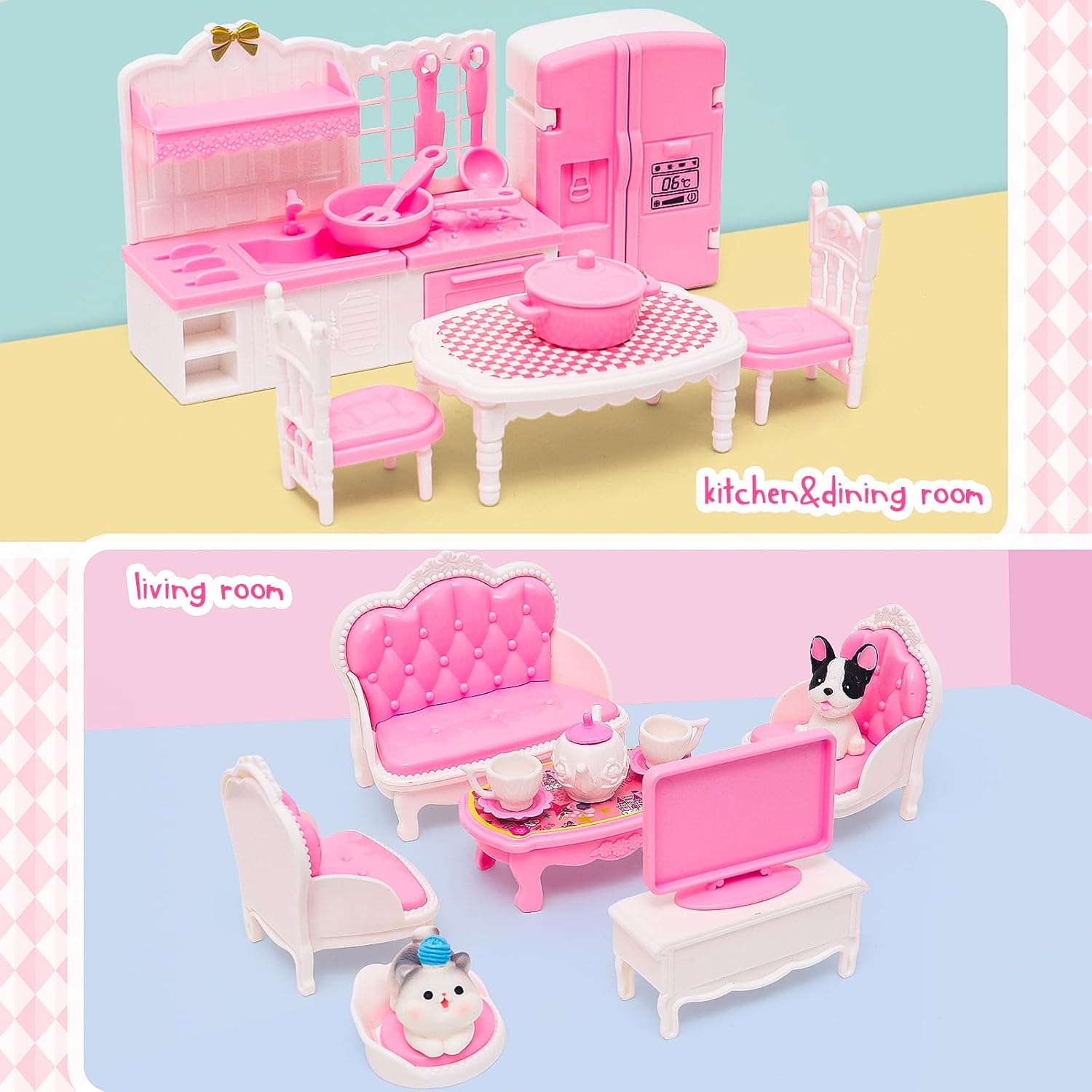 1:12 Ölçekli Oyuncak Bebek Evi - Kitchen Appliances Kids incelemesi ve fiyatı