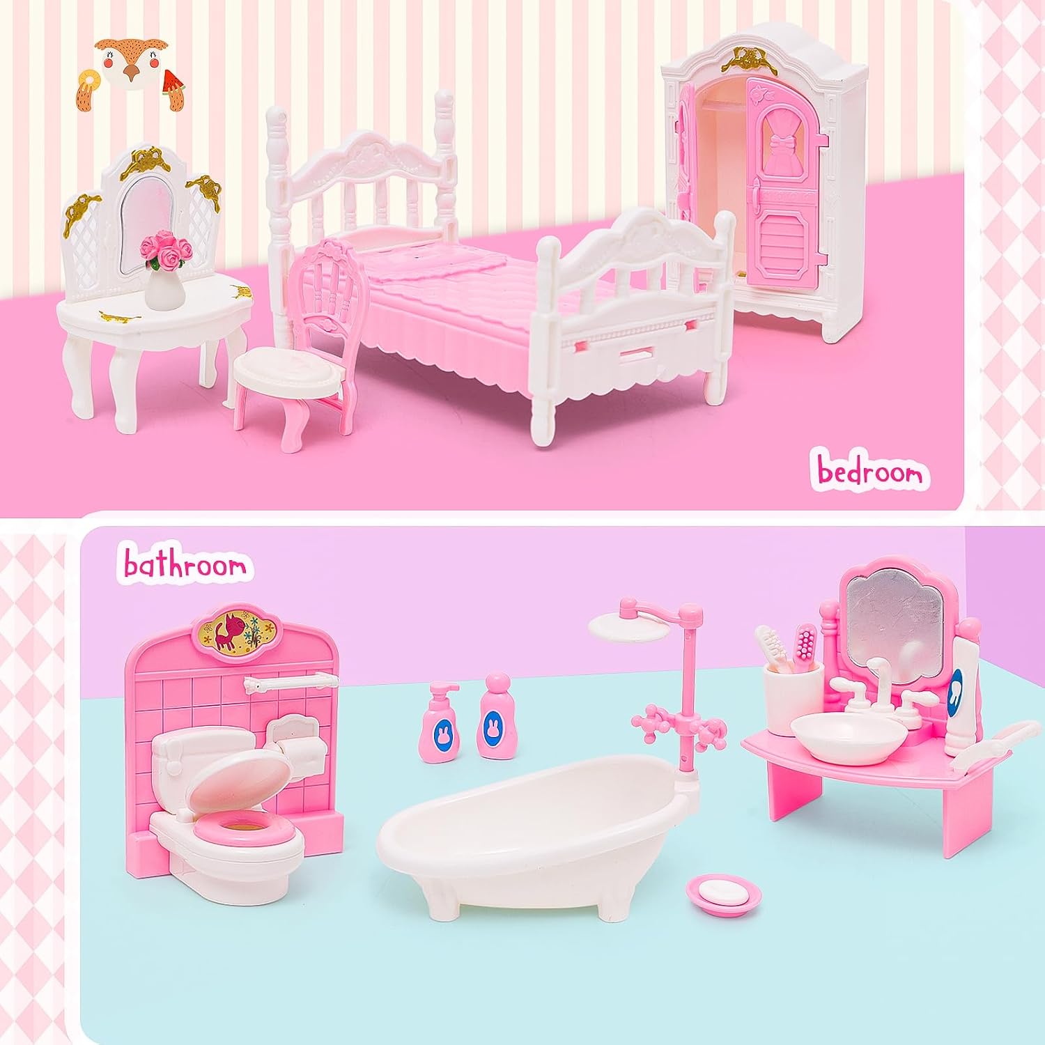 1:12 Ölçekli Oyuncak Bebek Evi - Kitchen Appliances Kids incelemesi ve fiyatı