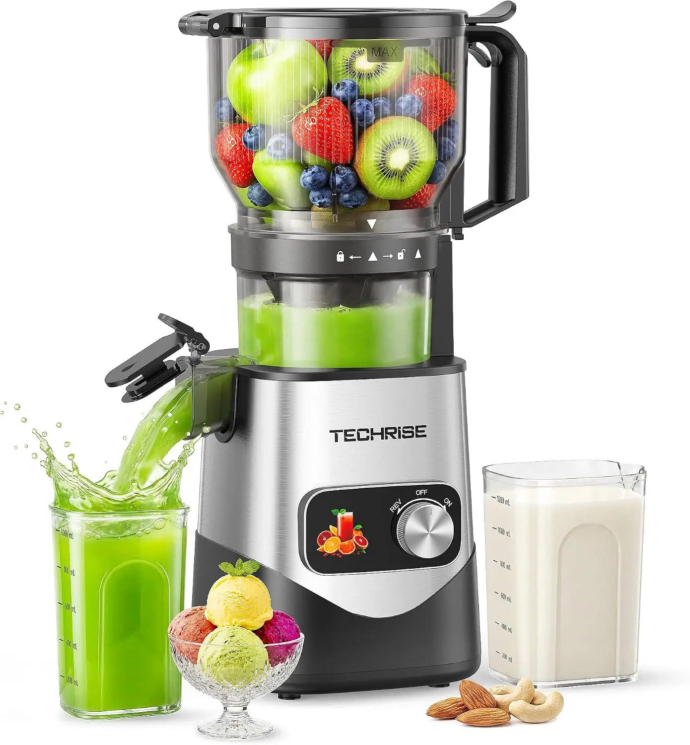 Çok Satan 3'ü 1 Arada Soğuk Sı - Juicer Cold Press Slow incelemesi ve fiyatı