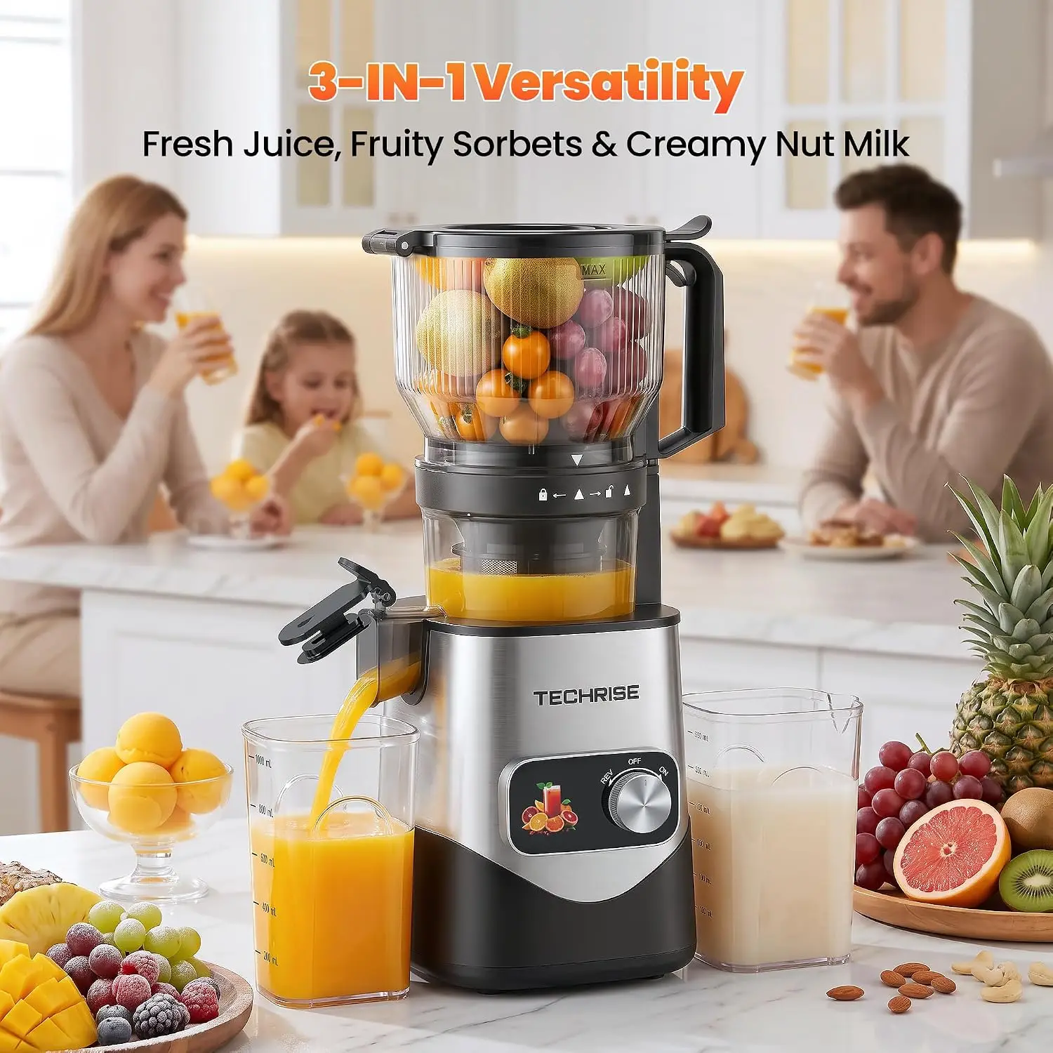 Çok Satan 3'ü 1 Arada Soğuk Sı - Juicer Cold Press Slow incelemesi ve fiyatı