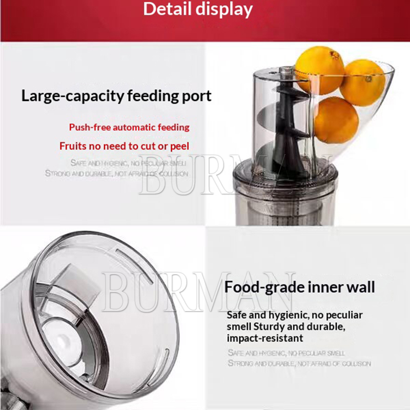 500W Ticari Yüksek Verimli Gen - Juicer Cold Press Slow incelemesi ve fiyatı