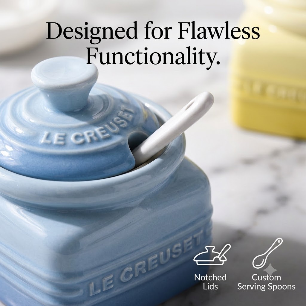 Le Creuset 3 Parçalı Seramik B - Kitchen Appliances Store incelemesi ve fiyatı