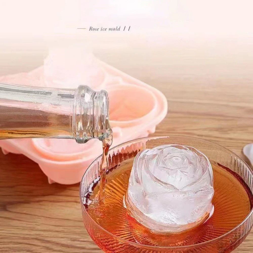 3 boyutlu gül silikon buz kalı - Kitchen Appliances Store incelemesi ve fiyatı